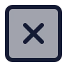 Cancel Square icon preview