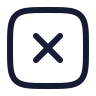Cancel Square icon preview