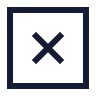 Cancel Square icon preview