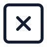 Cancel Square icon preview