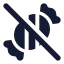 Candyoff icon with solid standard style