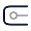 Capprojecting icon with twotone rounded style
