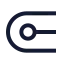 Capround icon with stroke sharp style
