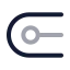 Capround icon with twotone rounded style