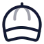 Cap icon with twotone rounded style
