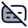 Captions Off icon preview