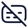 Captions Off icon preview