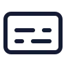 Captions icon preview