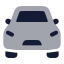 Car icon with bulk rounded style