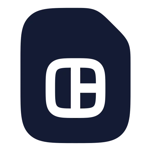 Card Sim Icon in Solid Rounded style