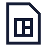 Card Sim icon preview