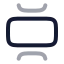 Carouselvertical icon with twotone rounded style