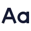 Casesensitive icon with solid sharp style