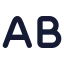 Caseupper icon with solid rounded style