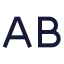 Caseupper icon with stroke sharp style