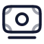 Cash icon with twotone rounded style