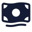 Cash icon with solid standard style