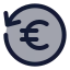 Cashbackeuro icon with duotone rounded style