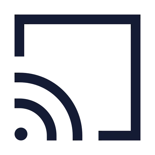 Cast Icon in Stroke Sharp style