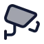 Cctv icon with duotone standard style
