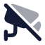 Cctvoff icon with bulk rounded style