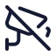 Cctvoff icon with stroke standard style