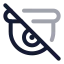 Cctvoff icon with twotone rounded style