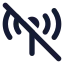 Cellularnetworkoffline icon with solid standard style