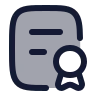 Certificate 01 icon preview