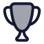 Champion icon with duotone rounded style