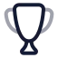 Champion icon with twotone rounded style