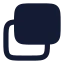 Changescreenmode icon with solid rounded style