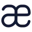 Characterphonetic icon with solid rounded style