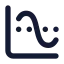 Chartaverage icon with solid standard style