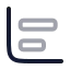 Chartbarbig icon with twotone rounded style