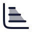 Chartbarincreasing icon with duotone rounded style