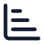 Chartbarincreasing icon with solid standard style
