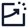 Chart Breakout Square icon preview