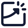 Chart Breakout Square icon preview
