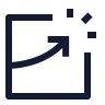 Chart Breakout Square icon preview