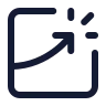 Chart Breakout Square icon preview
