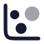 Chartbubble icon with bulk rounded style