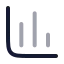 Chartcolumn icon with twotone rounded style