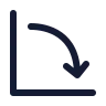 Chart Decrease icon preview