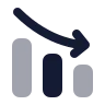 Chart Down icon preview