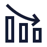Chart Down icon preview