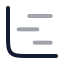 Chartgantt icon with twotone rounded style