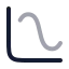 Chartmedium icon with twotone rounded style