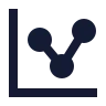 Chart Network icon preview