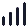Chart No Axes Column Increasing icon preview